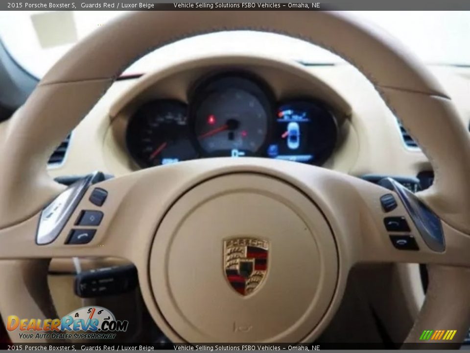 2015 Porsche Boxster S Steering Wheel Photo #4