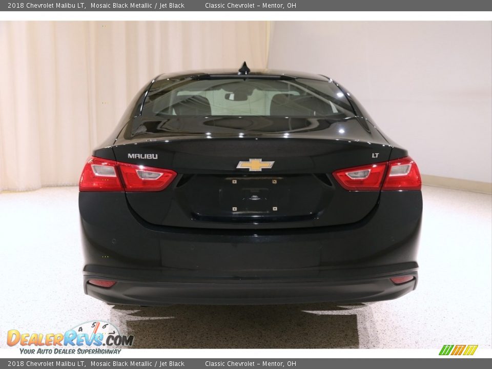 2018 Chevrolet Malibu LT Mosaic Black Metallic / Jet Black Photo #16