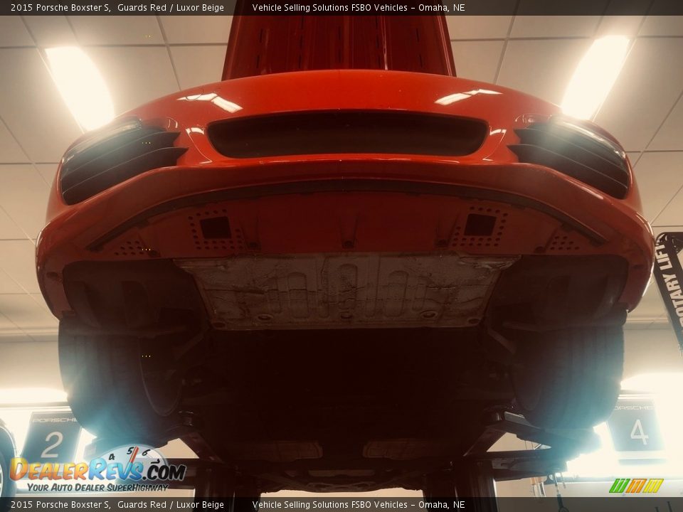2015 Porsche Boxster S Guards Red / Luxor Beige Photo #18