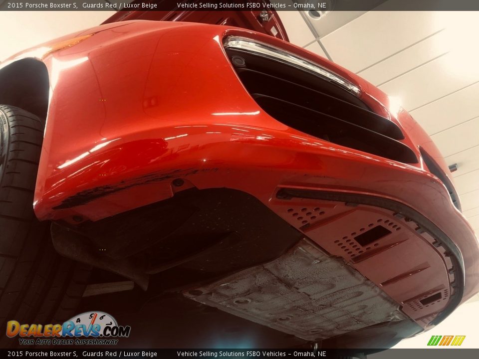 2015 Porsche Boxster S Guards Red / Luxor Beige Photo #20