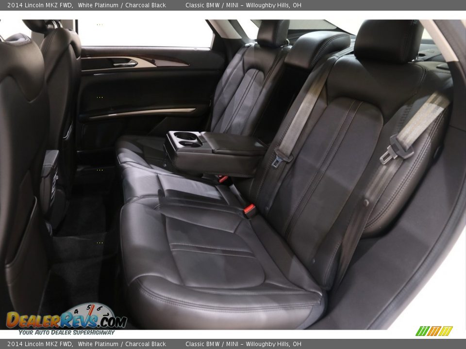 2014 Lincoln MKZ FWD White Platinum / Charcoal Black Photo #21