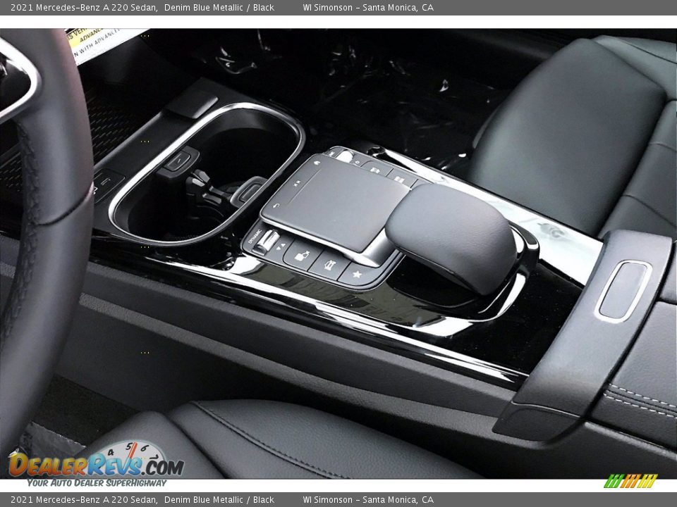 2021 Mercedes-Benz A 220 Sedan Denim Blue Metallic / Black Photo #7