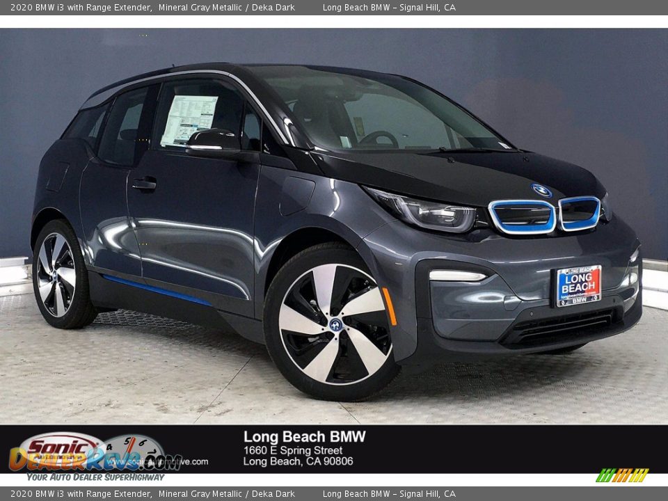 2020 BMW i3 with Range Extender Mineral Gray Metallic / Deka Dark Photo #1