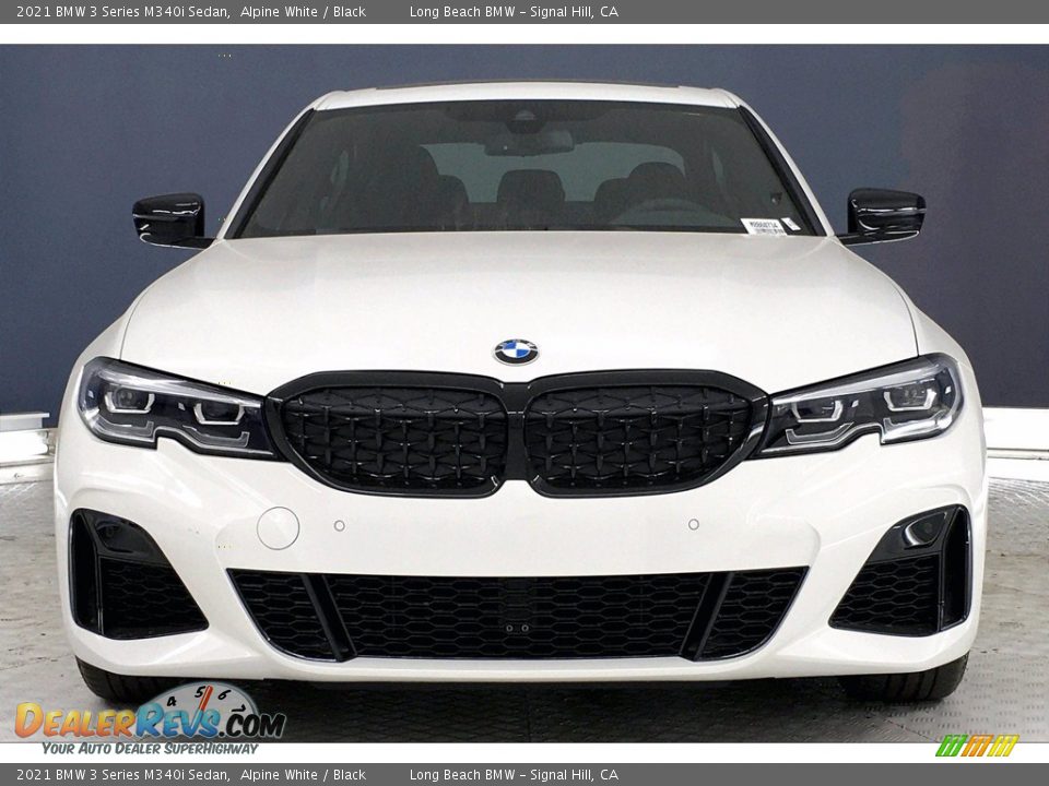 2021 BMW 3 Series M340i Sedan Alpine White / Black Photo #2