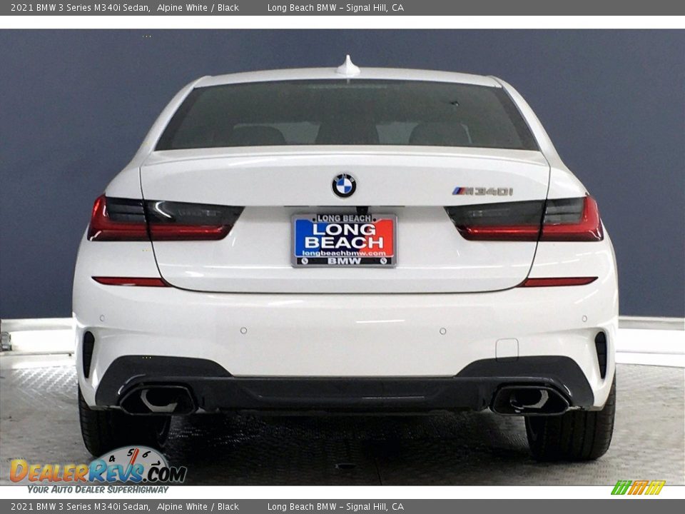2021 BMW 3 Series M340i Sedan Alpine White / Black Photo #4