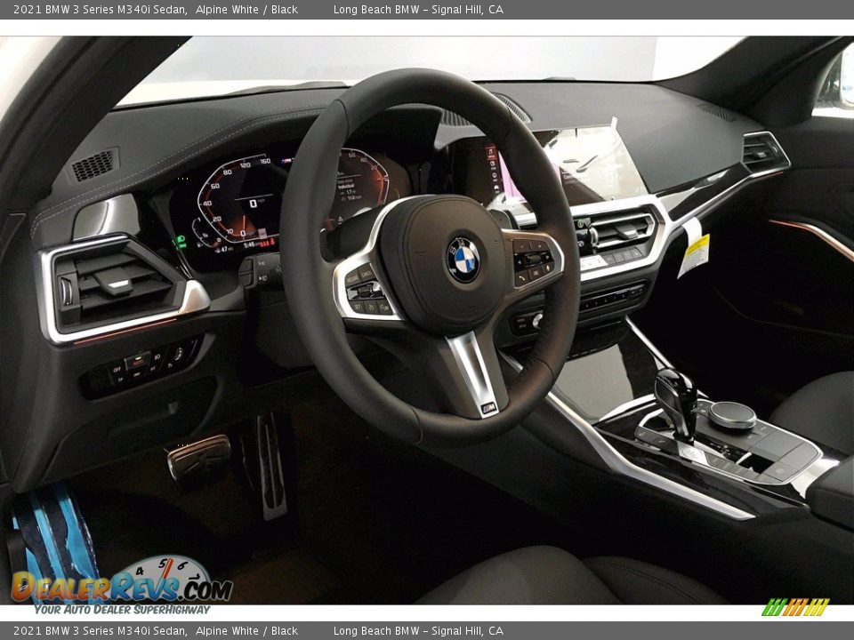 2021 BMW 3 Series M340i Sedan Alpine White / Black Photo #7
