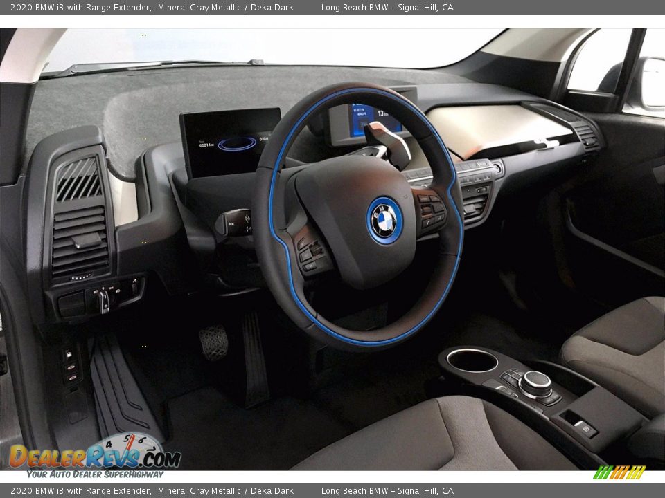 2020 BMW i3 with Range Extender Mineral Gray Metallic / Deka Dark Photo #7