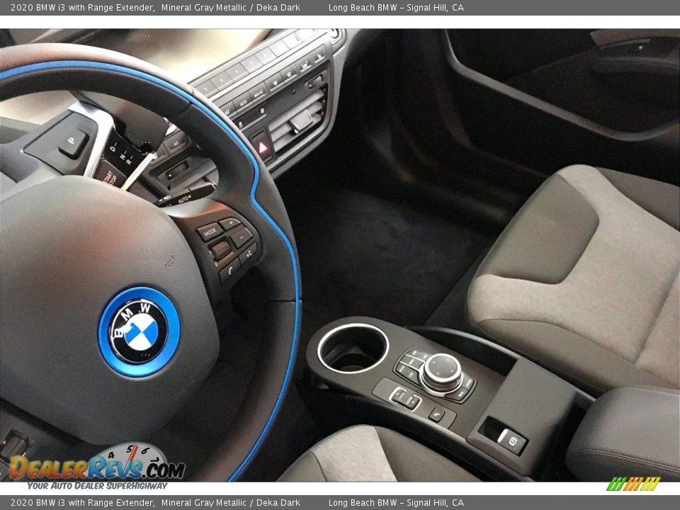 2020 BMW i3 with Range Extender Mineral Gray Metallic / Deka Dark Photo #8