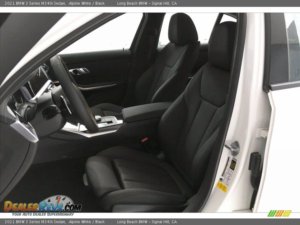 2021 BMW 3 Series M340i Sedan Alpine White / Black Photo #9