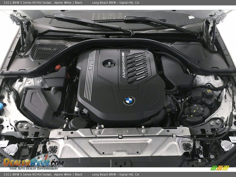 2021 BMW 3 Series M340i Sedan Alpine White / Black Photo #10