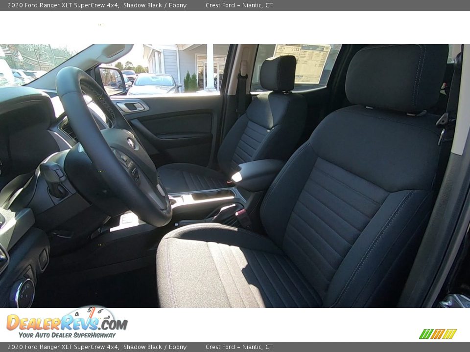 2020 Ford Ranger XLT SuperCrew 4x4 Shadow Black / Ebony Photo #11