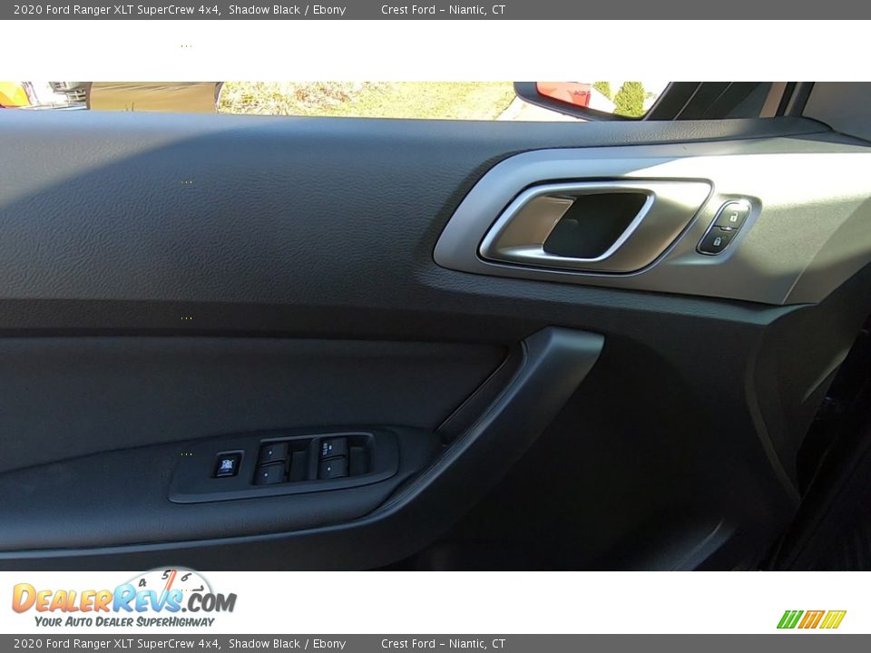 2020 Ford Ranger XLT SuperCrew 4x4 Shadow Black / Ebony Photo #12