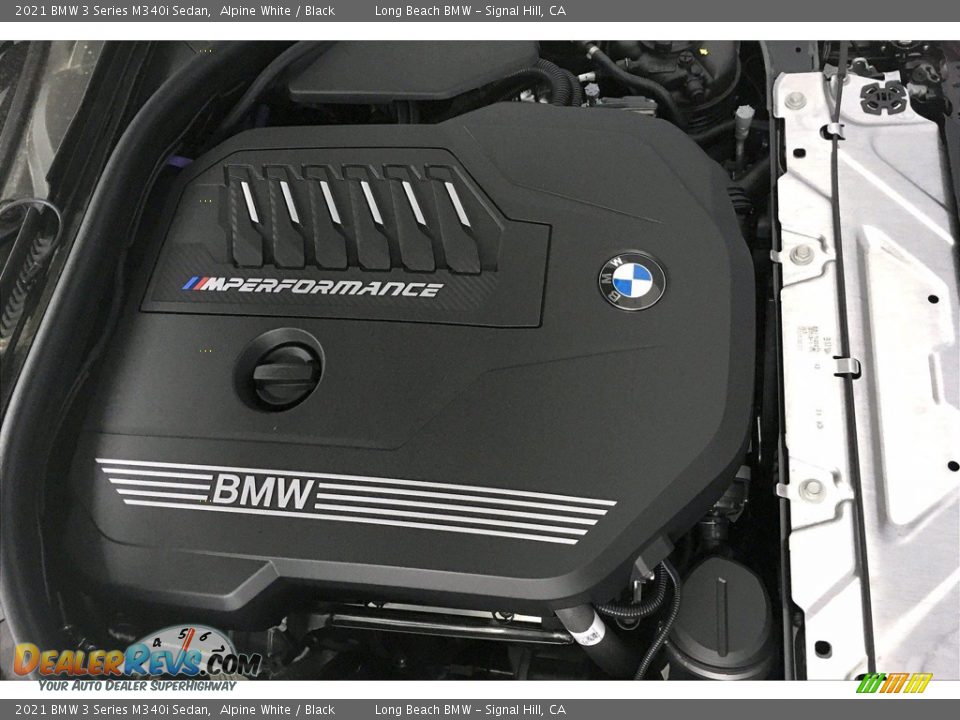 2021 BMW 3 Series M340i Sedan Alpine White / Black Photo #11