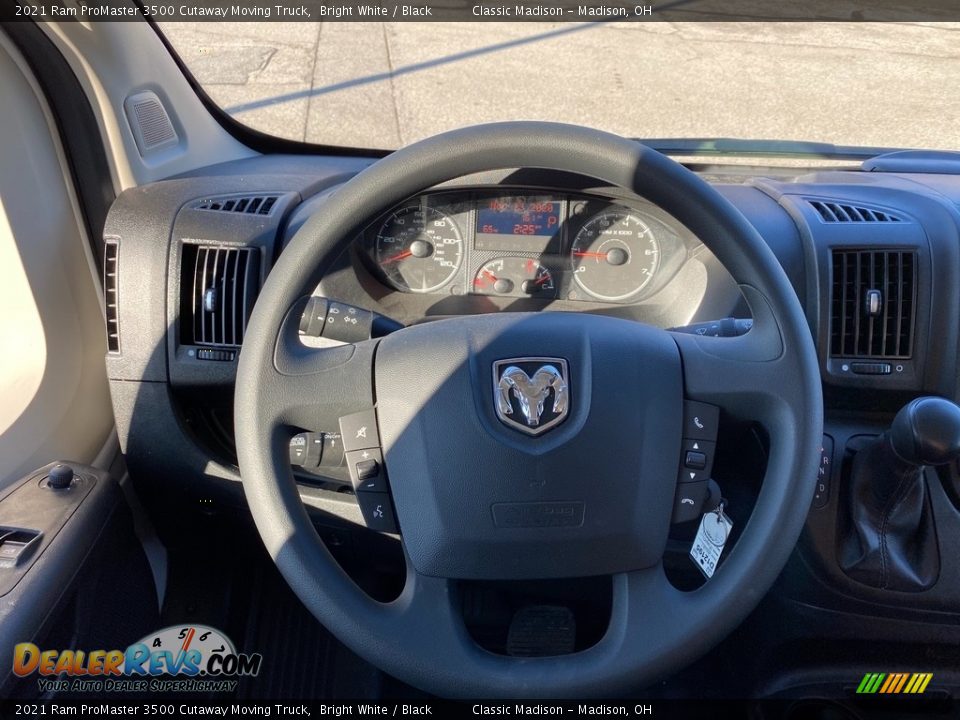 2021 Ram ProMaster 3500 Cutaway Moving Truck Bright White / Black Photo #3