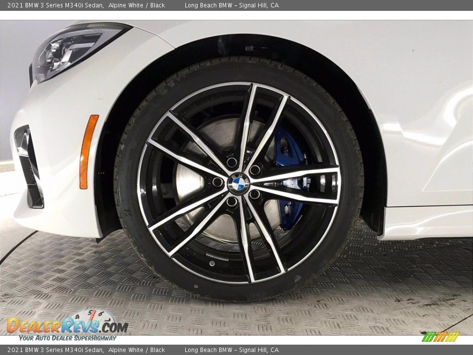 2021 BMW 3 Series M340i Sedan Alpine White / Black Photo #12