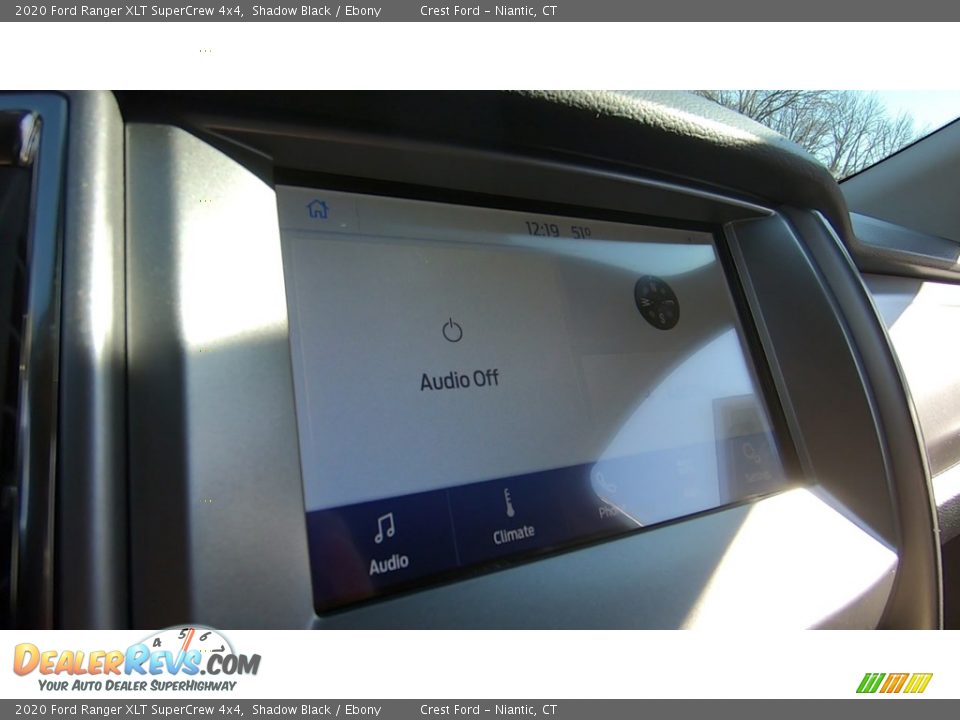 2020 Ford Ranger XLT SuperCrew 4x4 Shadow Black / Ebony Photo #14