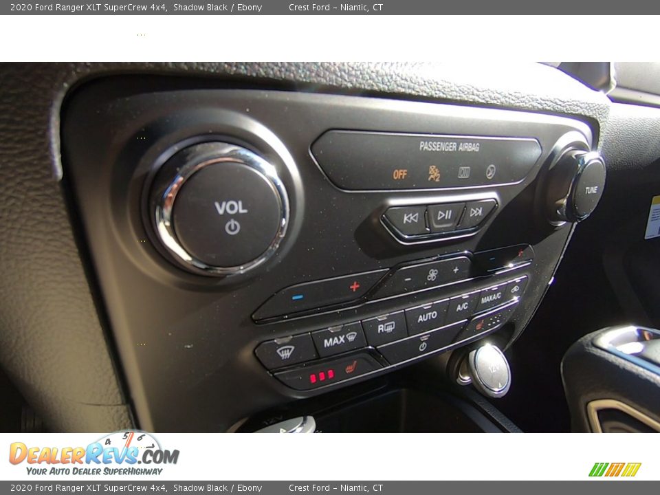 2020 Ford Ranger XLT SuperCrew 4x4 Shadow Black / Ebony Photo #15