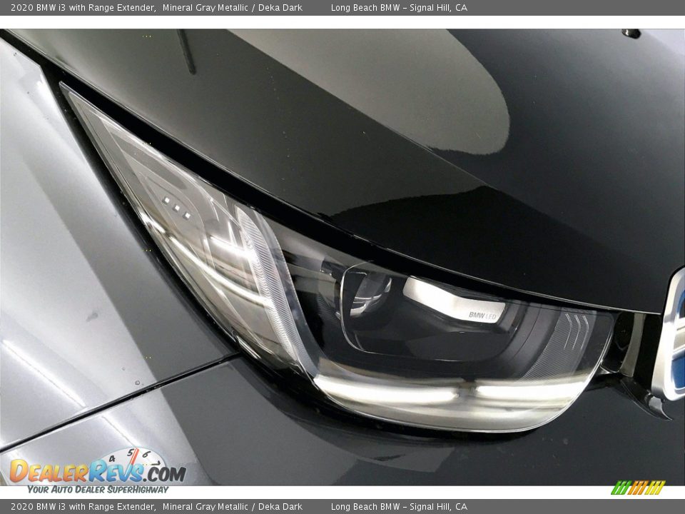 2020 BMW i3 with Range Extender Mineral Gray Metallic / Deka Dark Photo #13