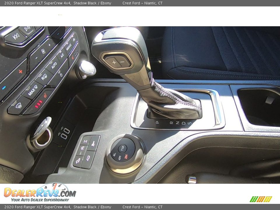 2020 Ford Ranger XLT SuperCrew 4x4 Shadow Black / Ebony Photo #16