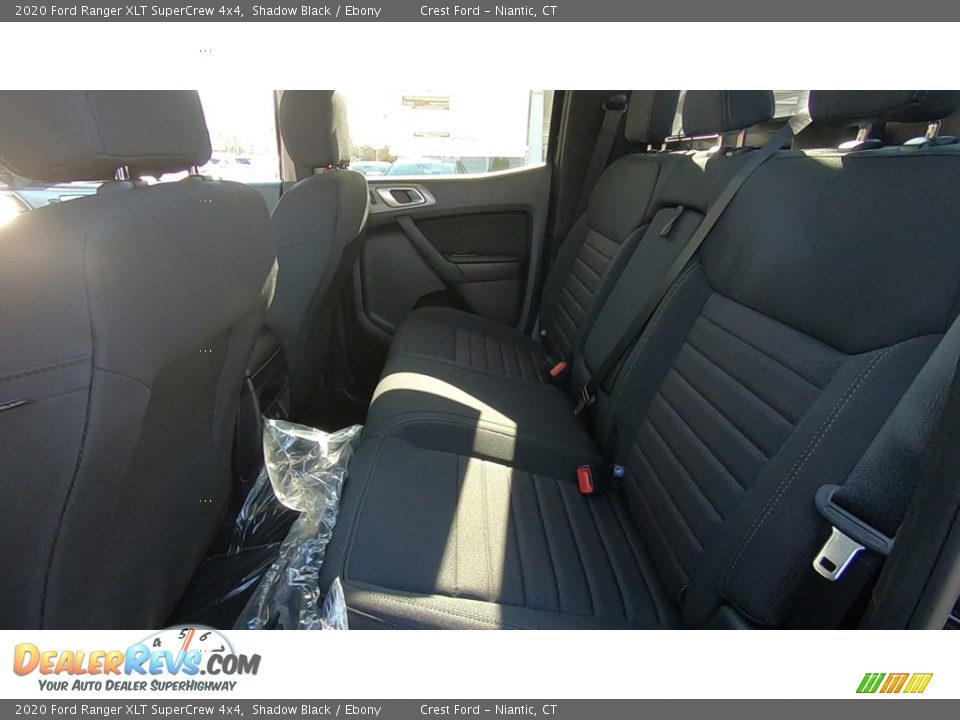 2020 Ford Ranger XLT SuperCrew 4x4 Shadow Black / Ebony Photo #17