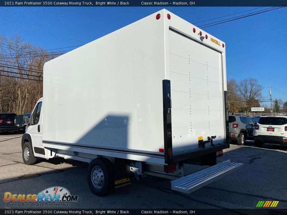 2021 Ram ProMaster 3500 Cutaway Moving Truck Bright White / Black Photo #7