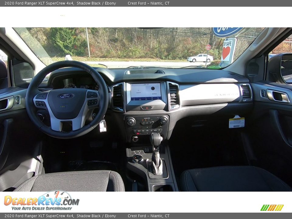 2020 Ford Ranger XLT SuperCrew 4x4 Shadow Black / Ebony Photo #18