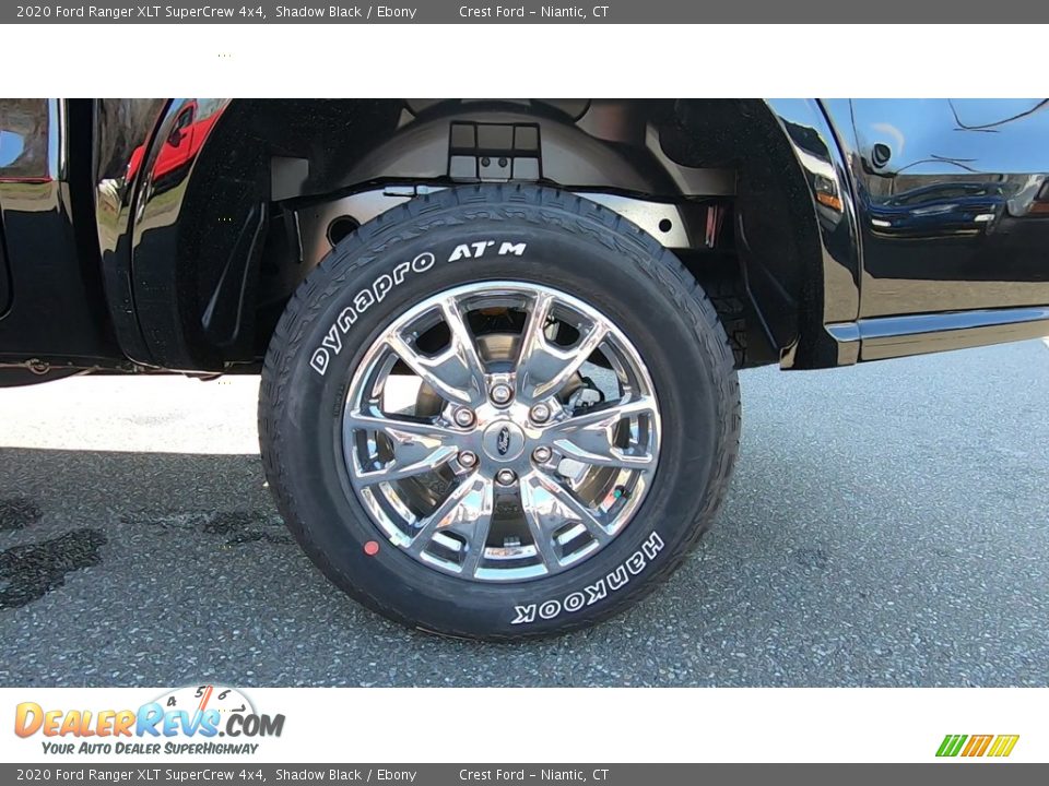 2020 Ford Ranger XLT SuperCrew 4x4 Shadow Black / Ebony Photo #19