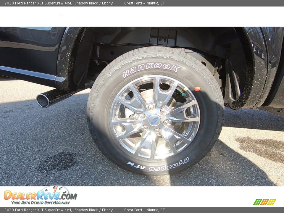 2020 Ford Ranger XLT SuperCrew 4x4 Shadow Black / Ebony Photo #21