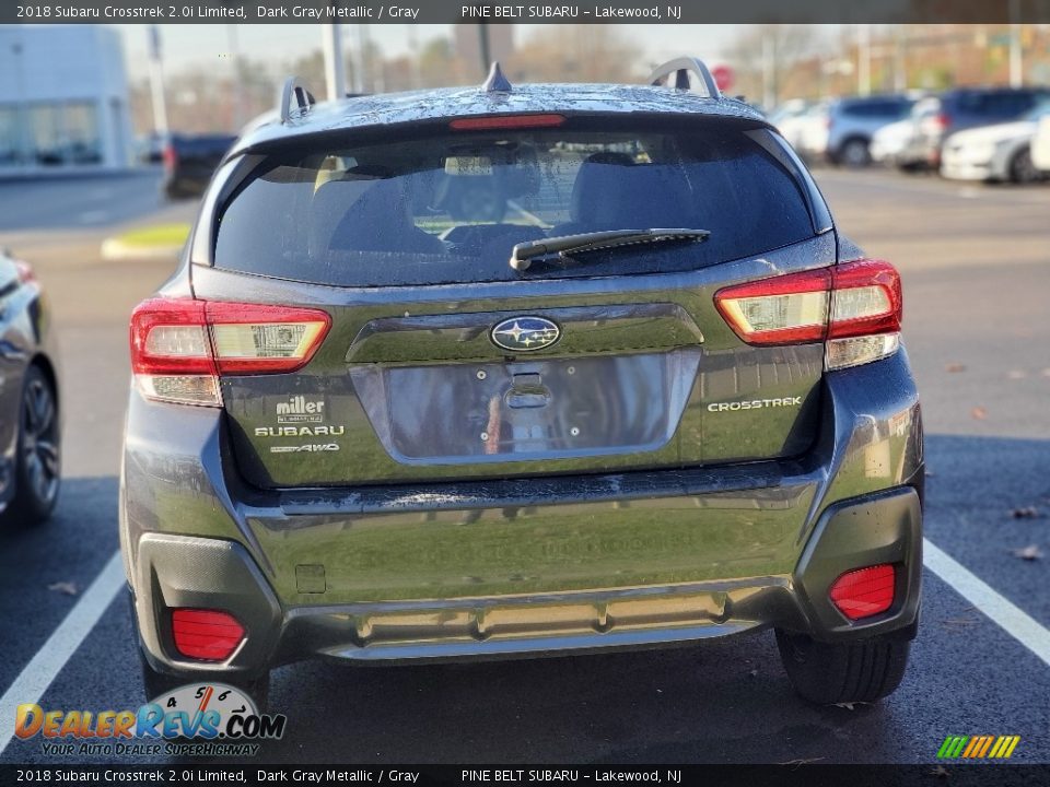 2018 Subaru Crosstrek 2.0i Limited Dark Gray Metallic / Gray Photo #3