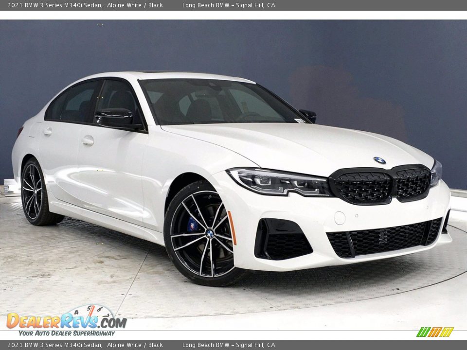 2021 BMW 3 Series M340i Sedan Alpine White / Black Photo #19