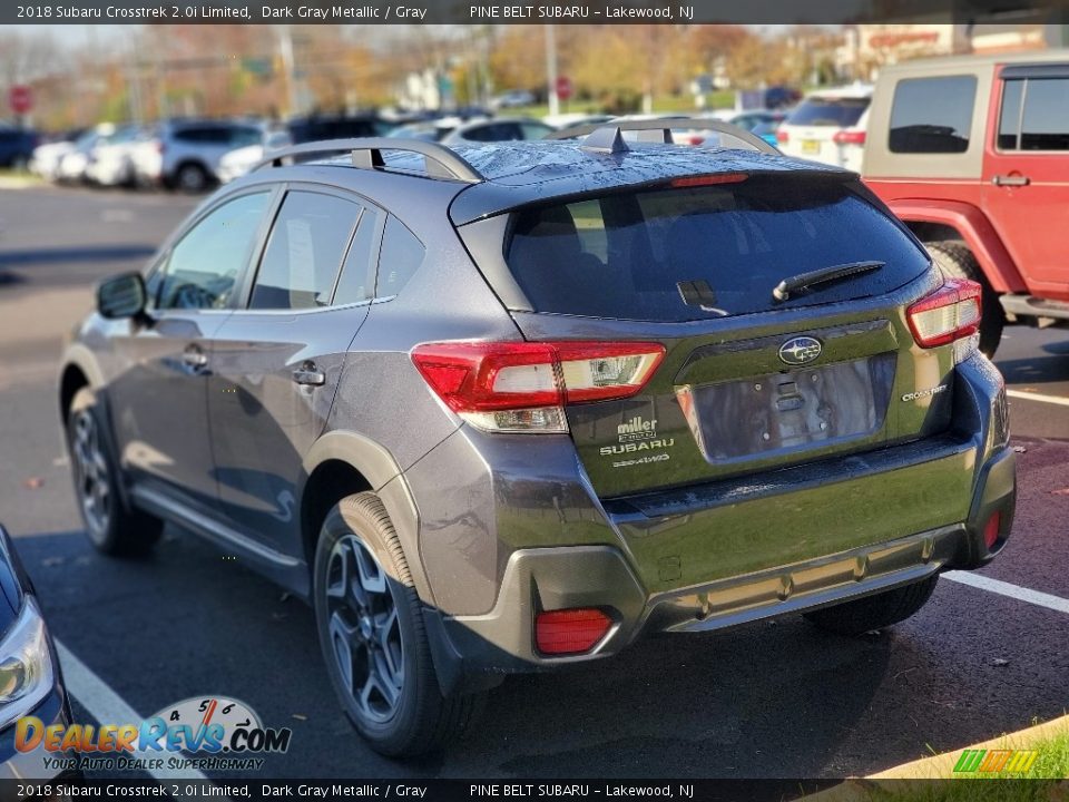 2018 Subaru Crosstrek 2.0i Limited Dark Gray Metallic / Gray Photo #4