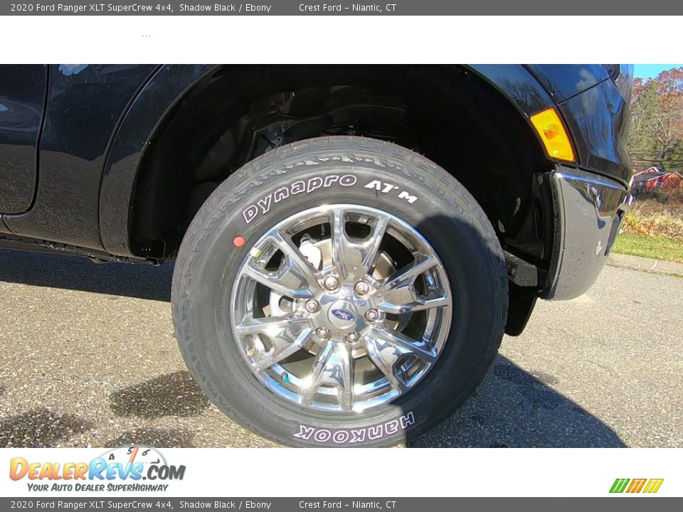 2020 Ford Ranger XLT SuperCrew 4x4 Shadow Black / Ebony Photo #26