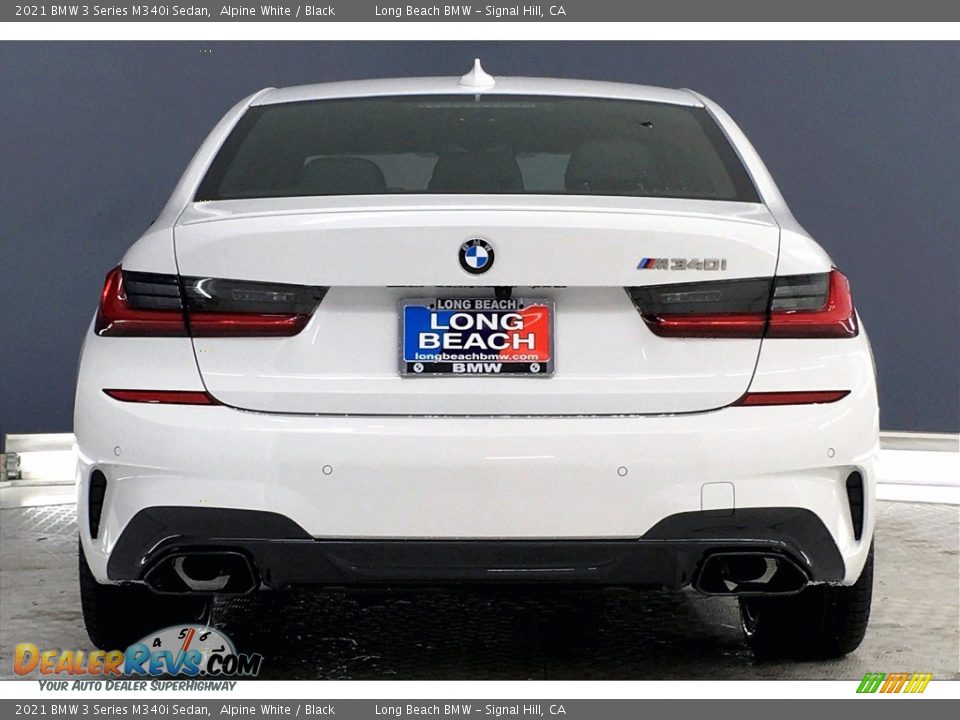 2021 BMW 3 Series M340i Sedan Alpine White / Black Photo #4