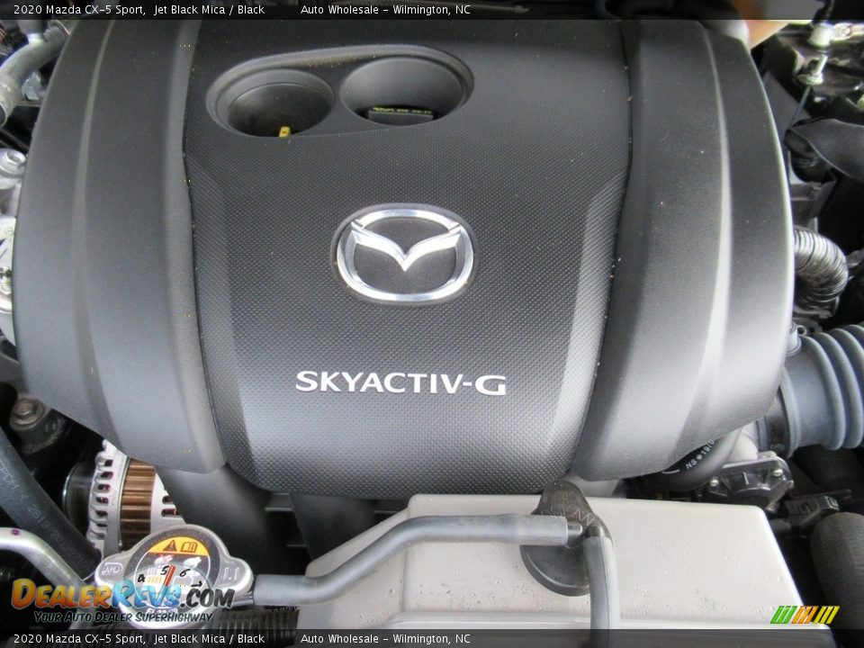 2020 Mazda CX-5 Sport Jet Black Mica / Black Photo #6