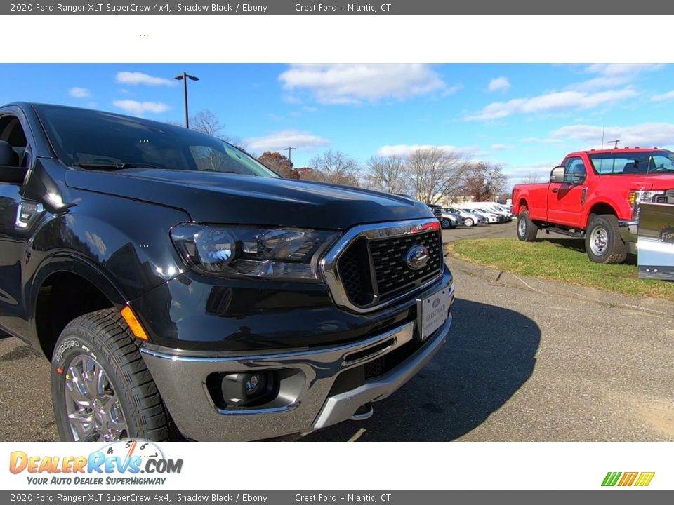 2020 Ford Ranger XLT SuperCrew 4x4 Shadow Black / Ebony Photo #27