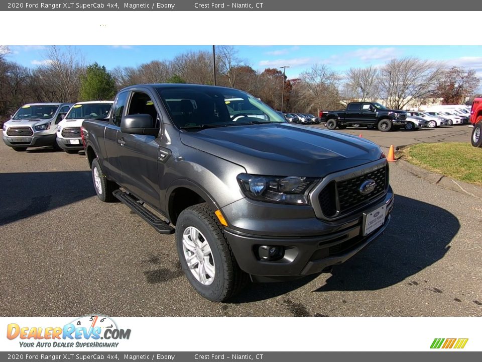 2020 Ford Ranger XLT SuperCab 4x4 Magnetic / Ebony Photo #1