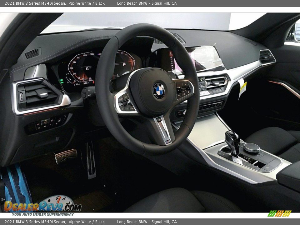 2021 BMW 3 Series M340i Sedan Alpine White / Black Photo #7