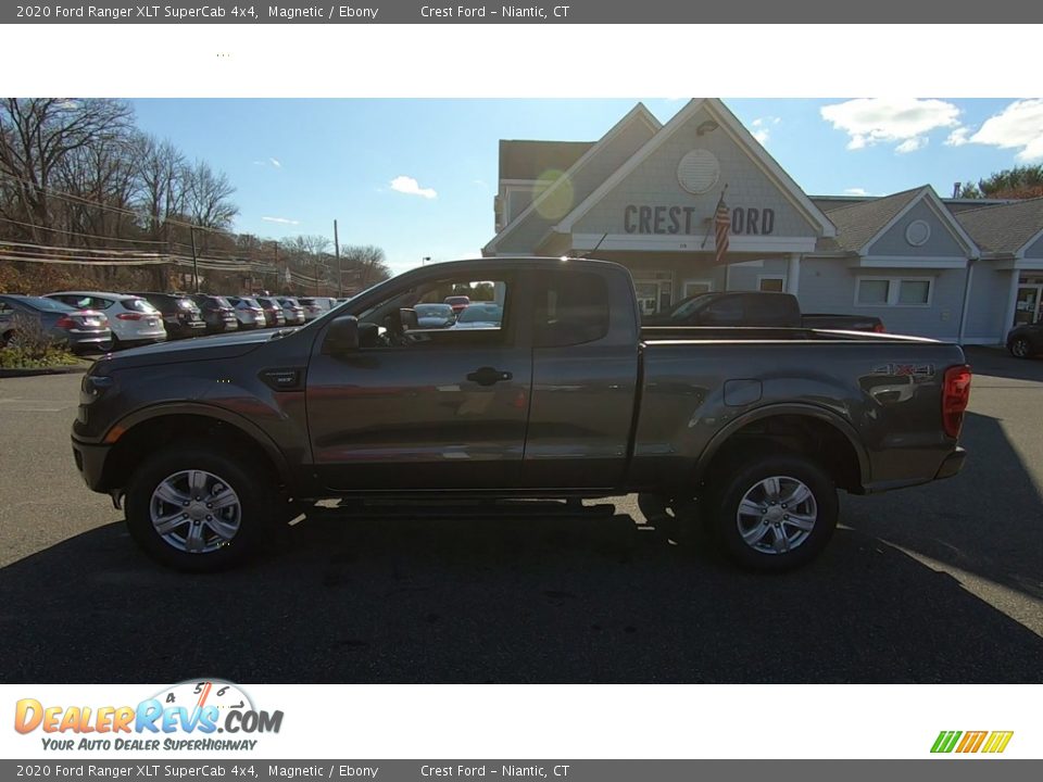 2020 Ford Ranger XLT SuperCab 4x4 Magnetic / Ebony Photo #4