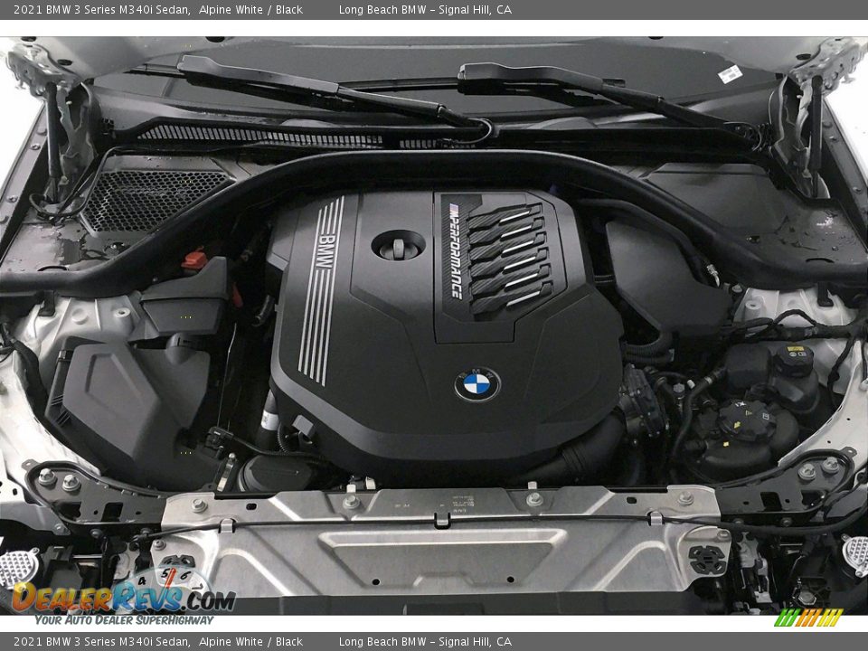 2021 BMW 3 Series M340i Sedan Alpine White / Black Photo #10