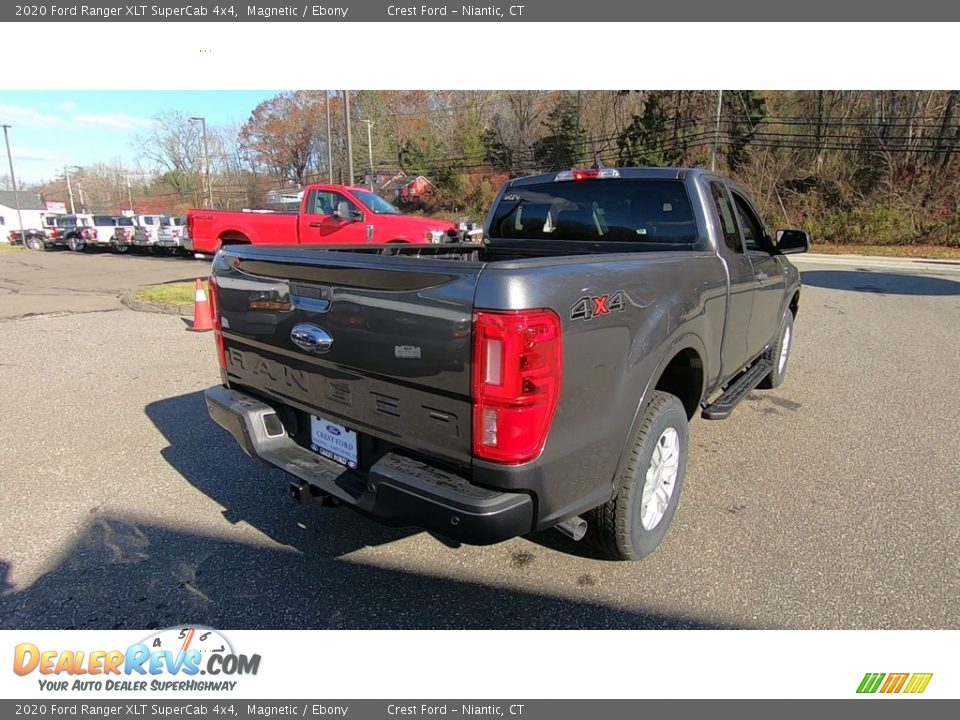 2020 Ford Ranger XLT SuperCab 4x4 Magnetic / Ebony Photo #7