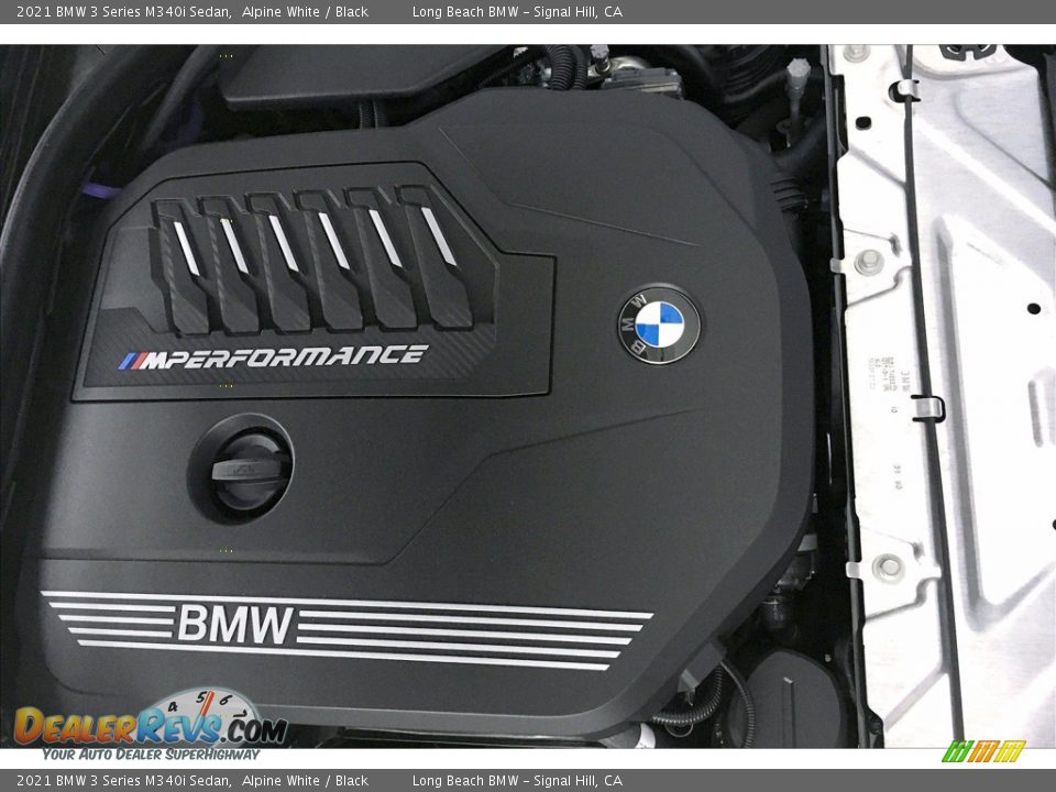 2021 BMW 3 Series M340i Sedan Alpine White / Black Photo #11