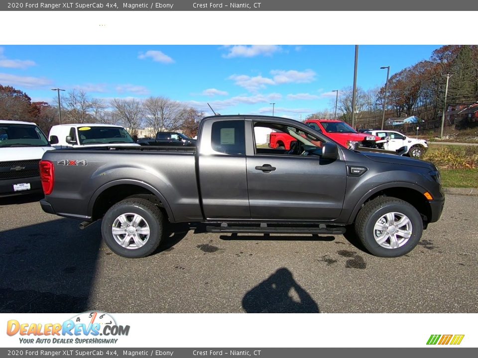 2020 Ford Ranger XLT SuperCab 4x4 Magnetic / Ebony Photo #8