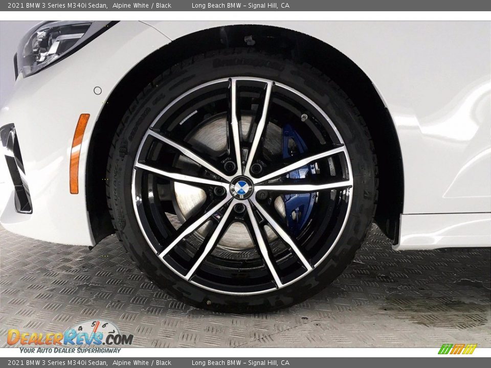 2021 BMW 3 Series M340i Sedan Alpine White / Black Photo #12
