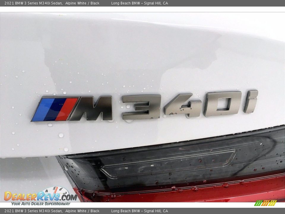 2021 BMW 3 Series M340i Sedan Alpine White / Black Photo #16