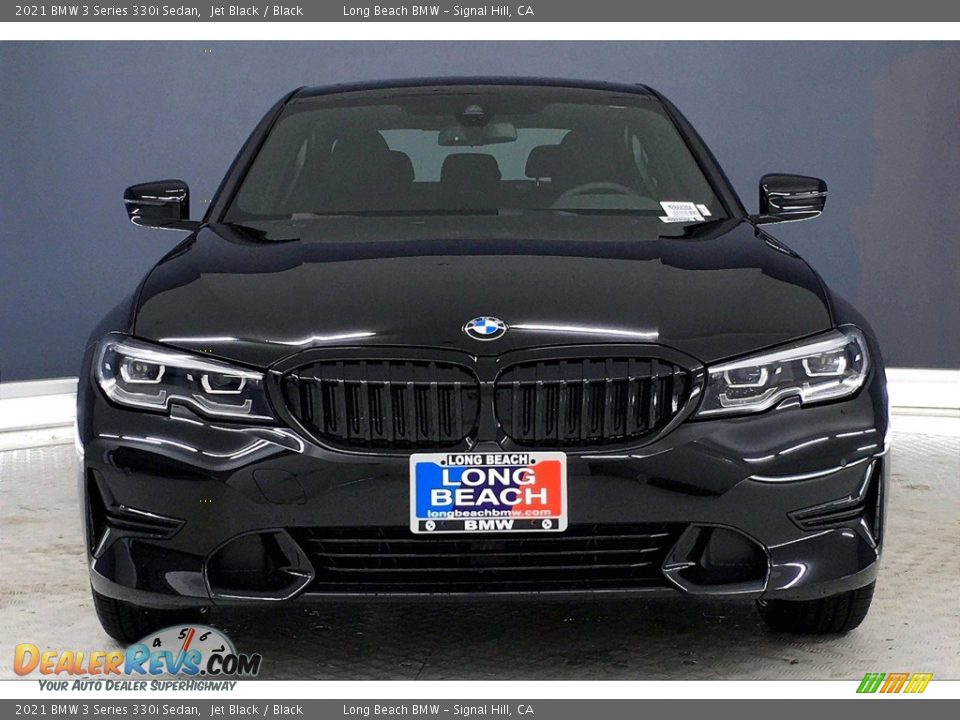 2021 BMW 3 Series 330i Sedan Jet Black / Black Photo #2