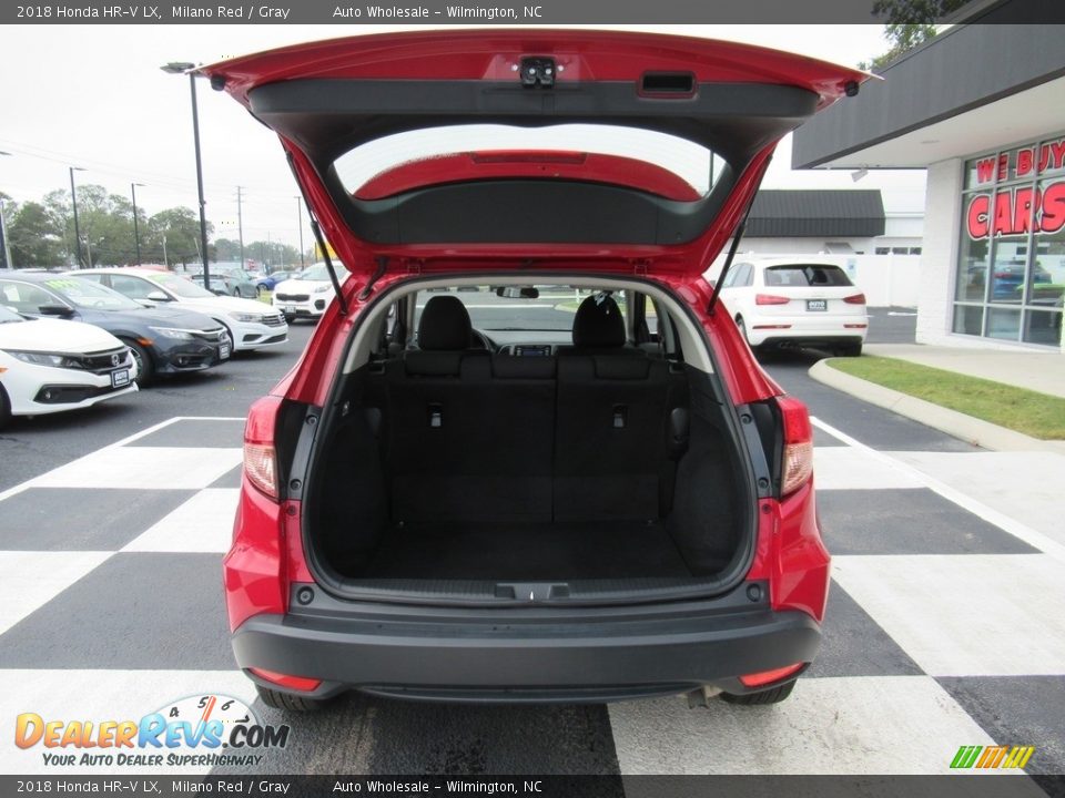 2018 Honda HR-V LX Milano Red / Gray Photo #5