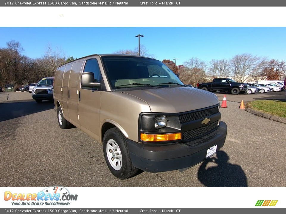 Front 3/4 View of 2012 Chevrolet Express 1500 Cargo Van Photo #1