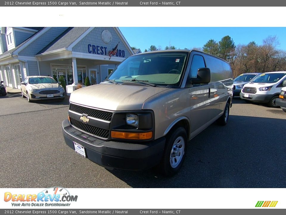 2012 Chevrolet Express 1500 Cargo Van Sandstone Metallic / Neutral Photo #3