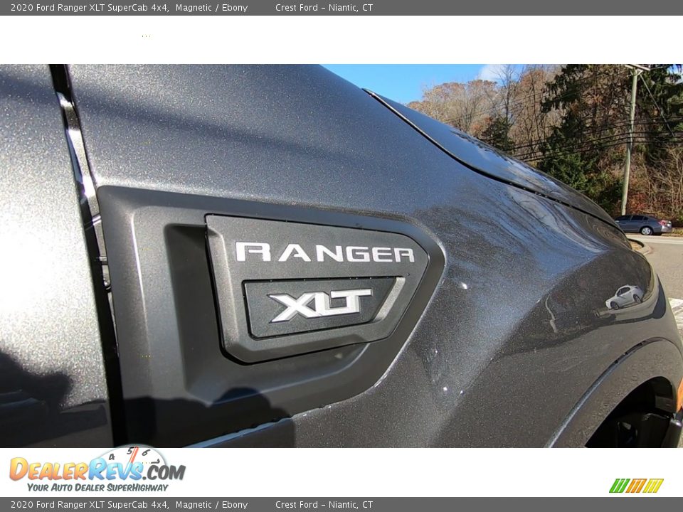2020 Ford Ranger XLT SuperCab 4x4 Magnetic / Ebony Photo #25