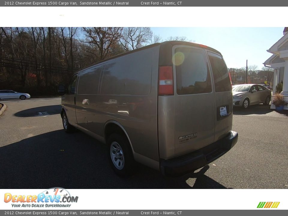 2012 Chevrolet Express 1500 Cargo Van Sandstone Metallic / Neutral Photo #5